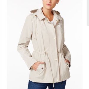 Charter Club water resistant trench coat